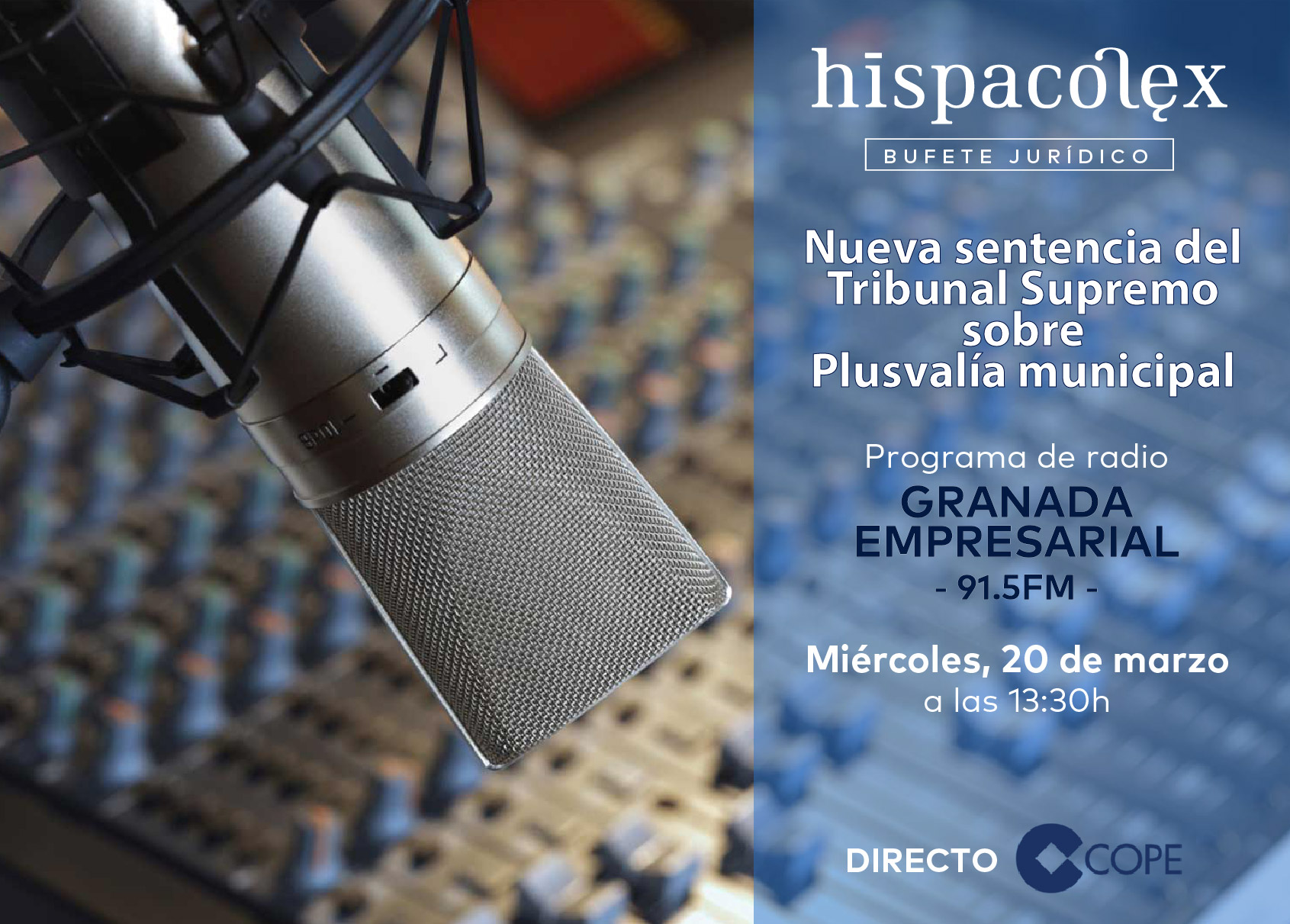 Imagen del audio Granada Empresarial: Entrevista con con PSINERGIA COACHING y Vanessa Fernández de HispaColex