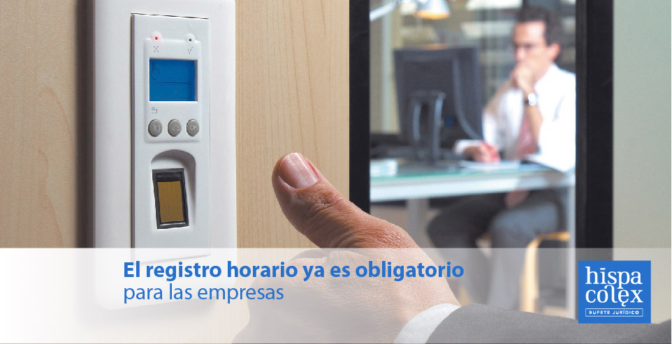 registro horario obligatorio en la empresa