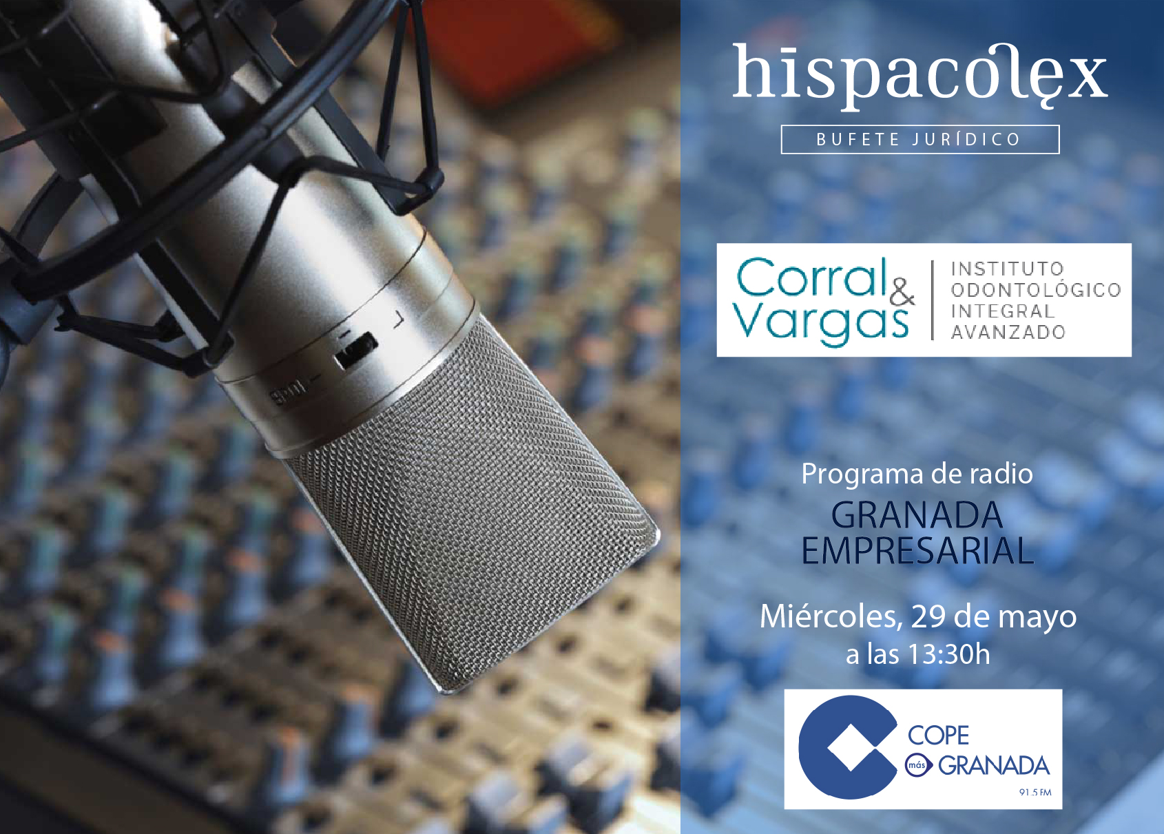 Imagen del audio Granada Empresarial: Entrevista a Reynaldo Vargas, Director y Gerente de Desarrollo Corporativo de Corral & Vargas