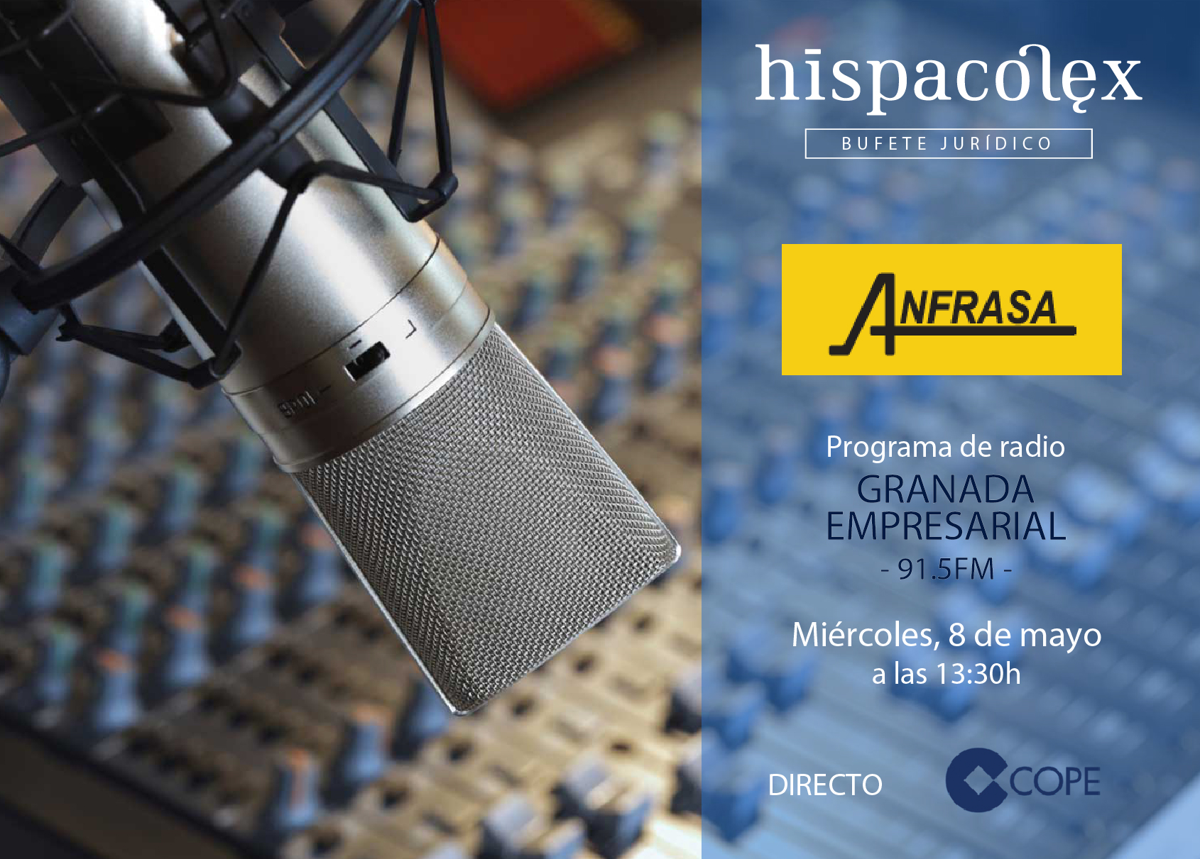 Imagen del audio Granada Empresarial: Entrevista a Ana Hernández, Directora Comercial de ANFRASA