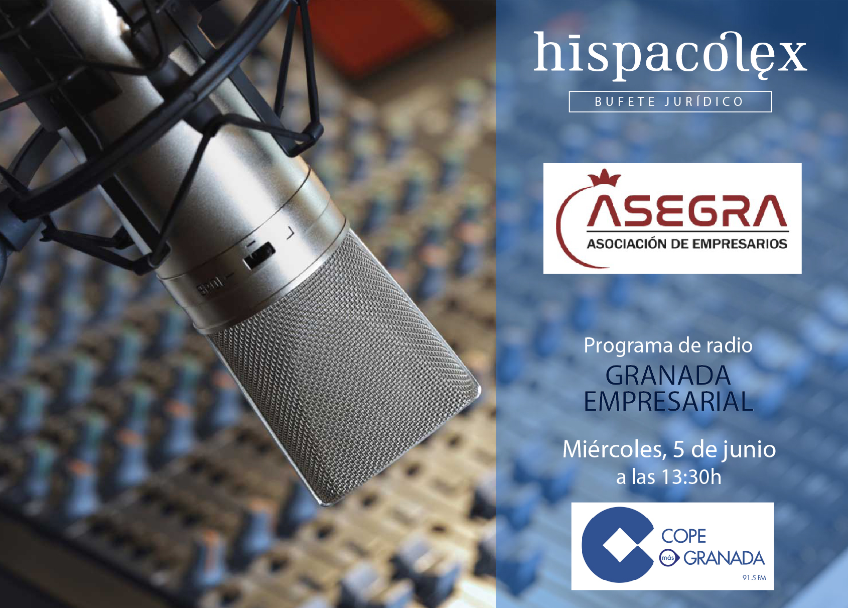 Imagen del audio Granada Empresarial: Entrevista a Isidro Moleón, presidente de la Asociación de Empresarios del Polígono Industrial de ASEGRA
